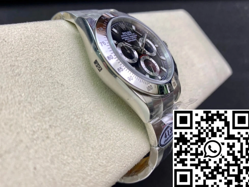 Steel Clean Daytona Stainless 116520 Cosmograph Factory Bezel Rolex 0120